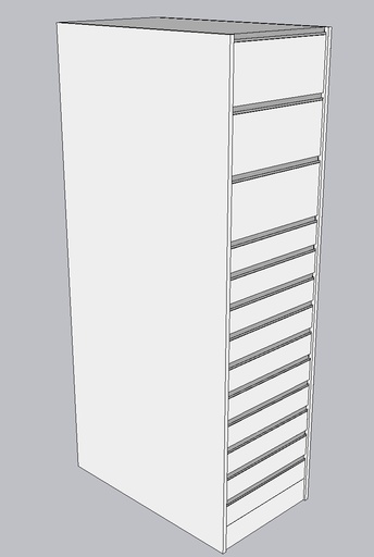 [AJ10000-30] Farma Box 56" 2D+10N+1D"(81X56X220)